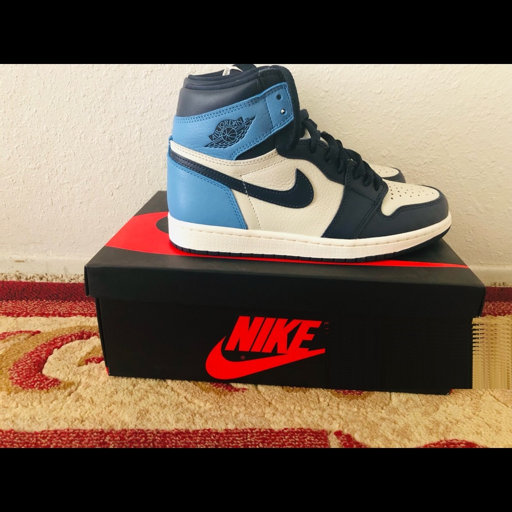 Air Jordan 1 obsidian size 8 - Picture 5 of 5
